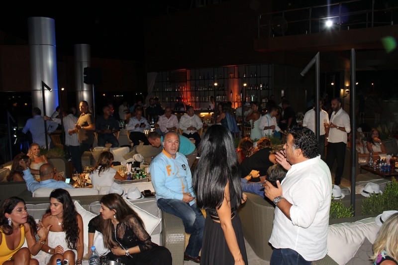 SkyLounge rooftop on Saturday Night
